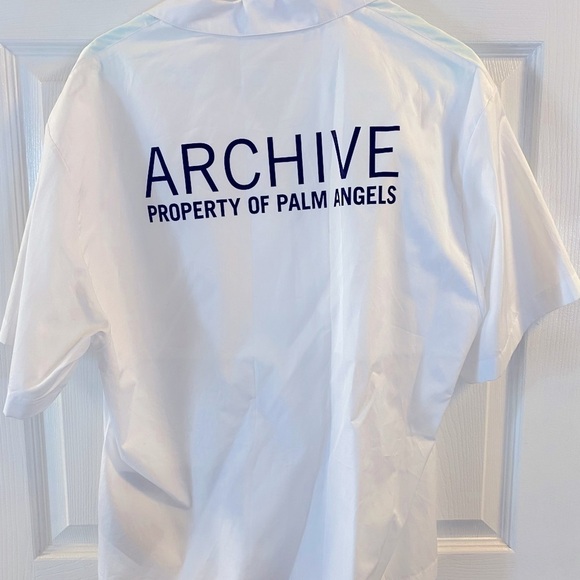 NWT Palm Angels designer button down top - Picture 3 of 6